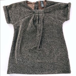 ZARA kids tweed short sleeve dress